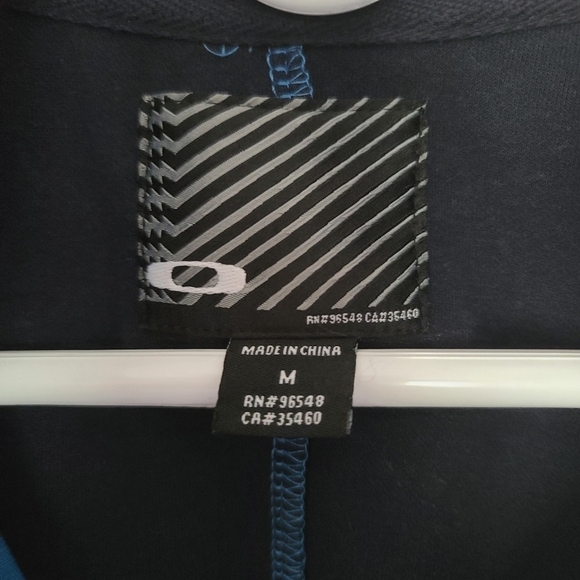 𝅺OAKLE'Y Men's Track Jacket / Zip Up Sweatshirt - Picture 3 of 4